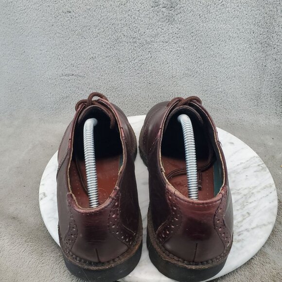HS Trask Shoes Mens Size 9.5 Brown Leather Lace Up Comfort Oxford main image 7